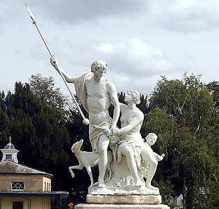 Venus and Adonis in the French Garden September 2011